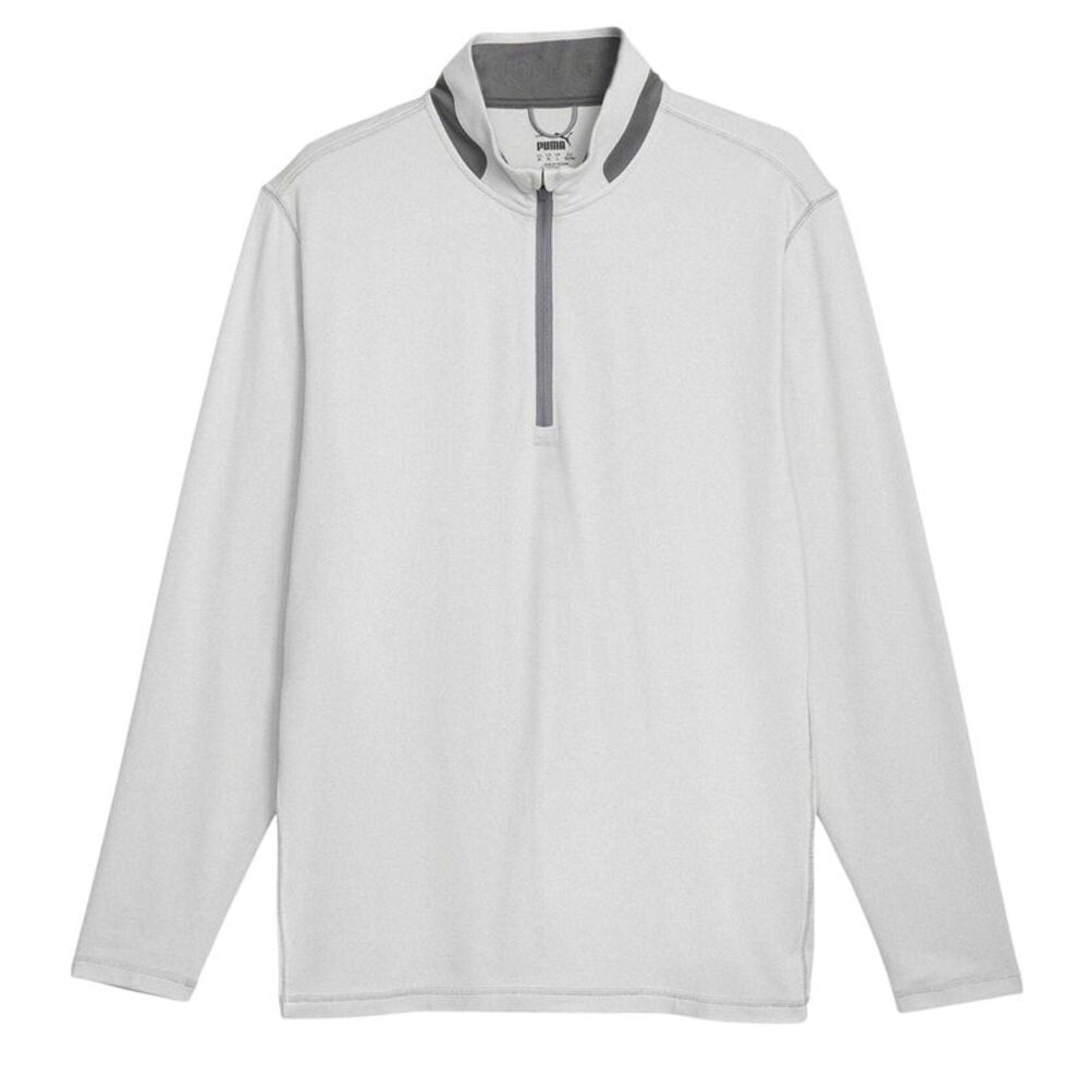 Puma Mens Quarter Zip Sweater / Slate
